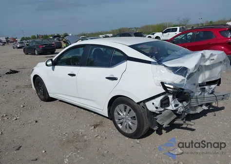 2024 Nissan Sentra S Xtronic Cvt z USA, uszkodzony, nr VIN 3N1AB8BV2RY285764